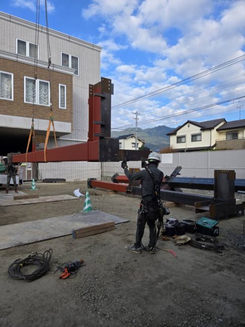 五日市　ユウベル様　増築建て方工事